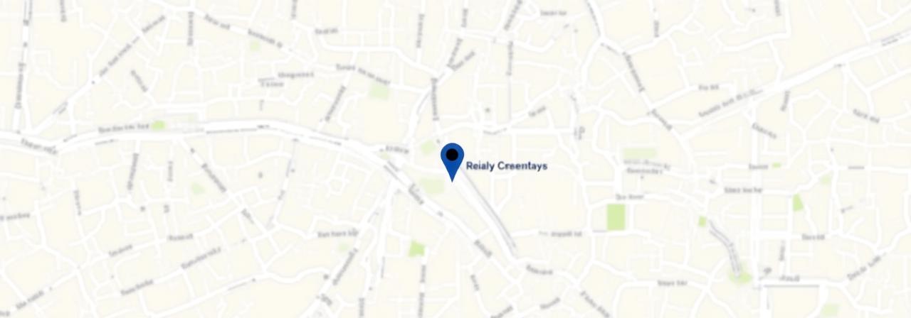 Map showing coaching office location in Leeds city centre
